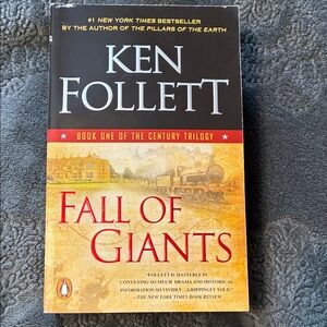 Ken Follett 'Fall of Giants' Coffee Table Book - Black and Gold